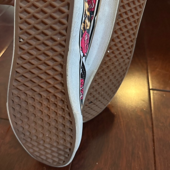 Vans Pink and Yellow Sneakers Vibrant Slip-On Design - Picture 2 of 4